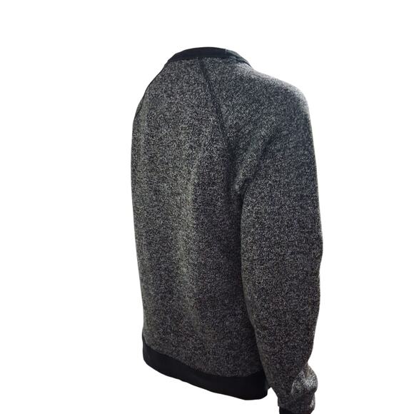 Abercrombie & Fitch Mens L Crew  Grungecore Preppy Fleece Academia Sweatshirt - Picture 5 of 9